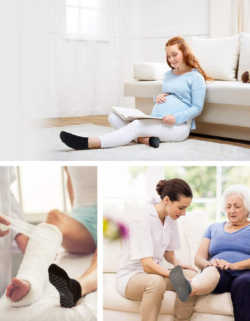 Load image into Gallery viewer, Unisex Non Slip Grip Socks with Cushion for Yoga, Pilates, Barre, Home &amp; Hospital
