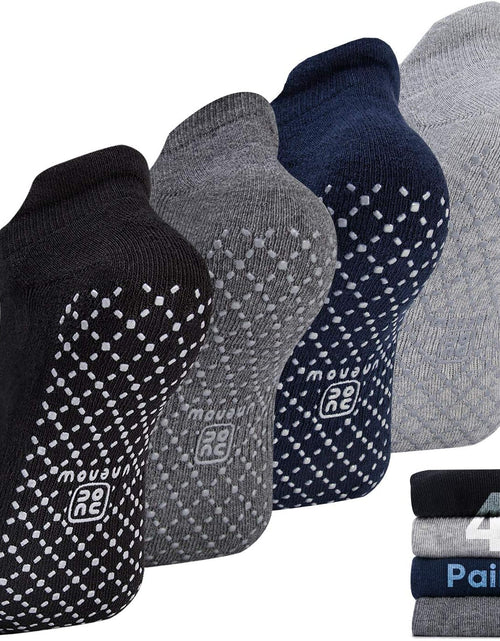 Load image into Gallery viewer, Unisex Non Slip Grip Socks with Cushion for Yoga, Pilates, Barre, Home &amp; Hospital
