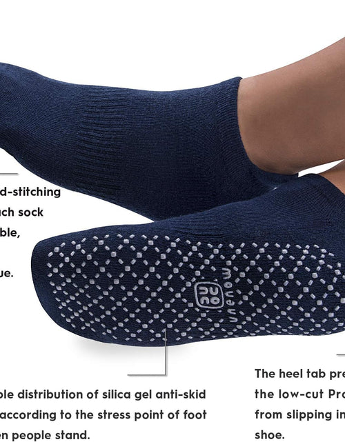 Load image into Gallery viewer, Unisex Non Slip Grip Socks with Cushion for Yoga, Pilates, Barre, Home &amp; Hospital
