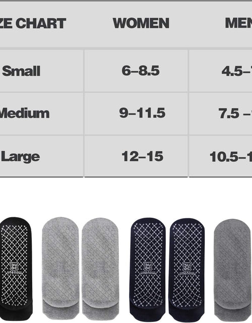 Load image into Gallery viewer, Unisex Non Slip Grip Socks with Cushion for Yoga, Pilates, Barre, Home &amp; Hospital
