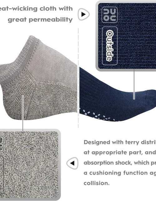 Load image into Gallery viewer, Unisex Non Slip Grip Socks with Cushion for Yoga, Pilates, Barre, Home &amp; Hospital
