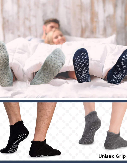 Load image into Gallery viewer, Unisex Non Slip Grip Socks with Cushion for Yoga, Pilates, Barre, Home &amp; Hospital

