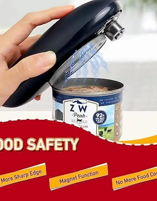Load image into Gallery viewer, The One-Touch Electric Can Opener – Effortless Kitchen Convenience
